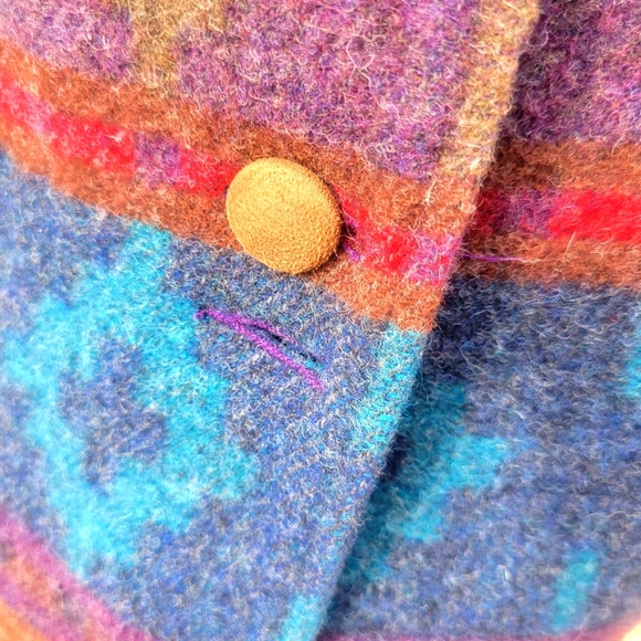 Vintage Woolrich Western Jacket Wool Suede - Picture 4 of 9